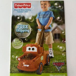 Fisher-Price Summer 2011 Catalog Disney Pixar Cars 2 Little People & More
